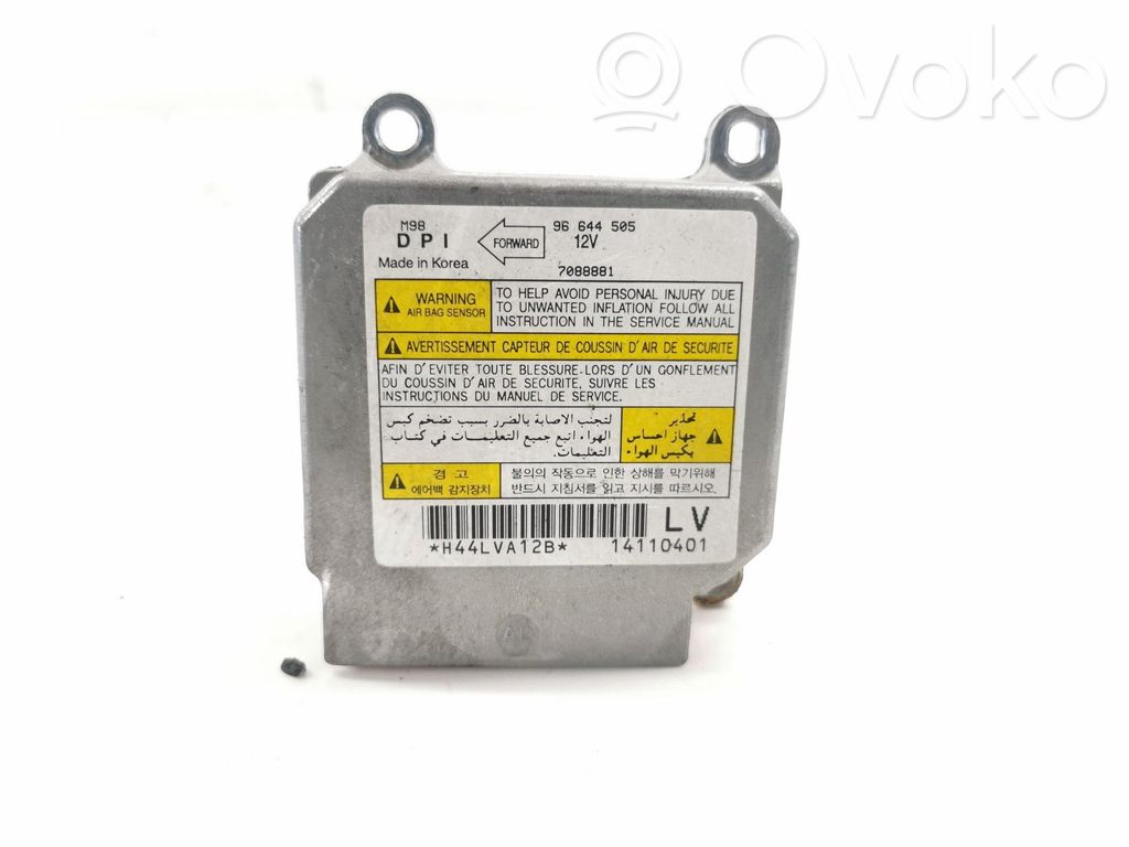 Chevrolet Matiz Unitate/modul de comandă airbaguri 