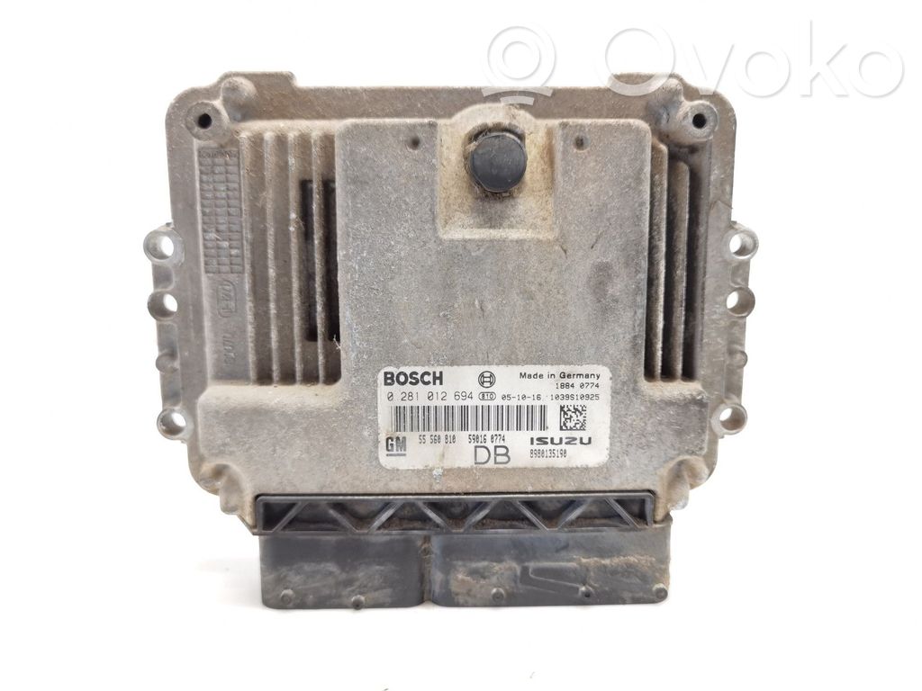 Opel Astra G Unidad de control/módulo del motor 