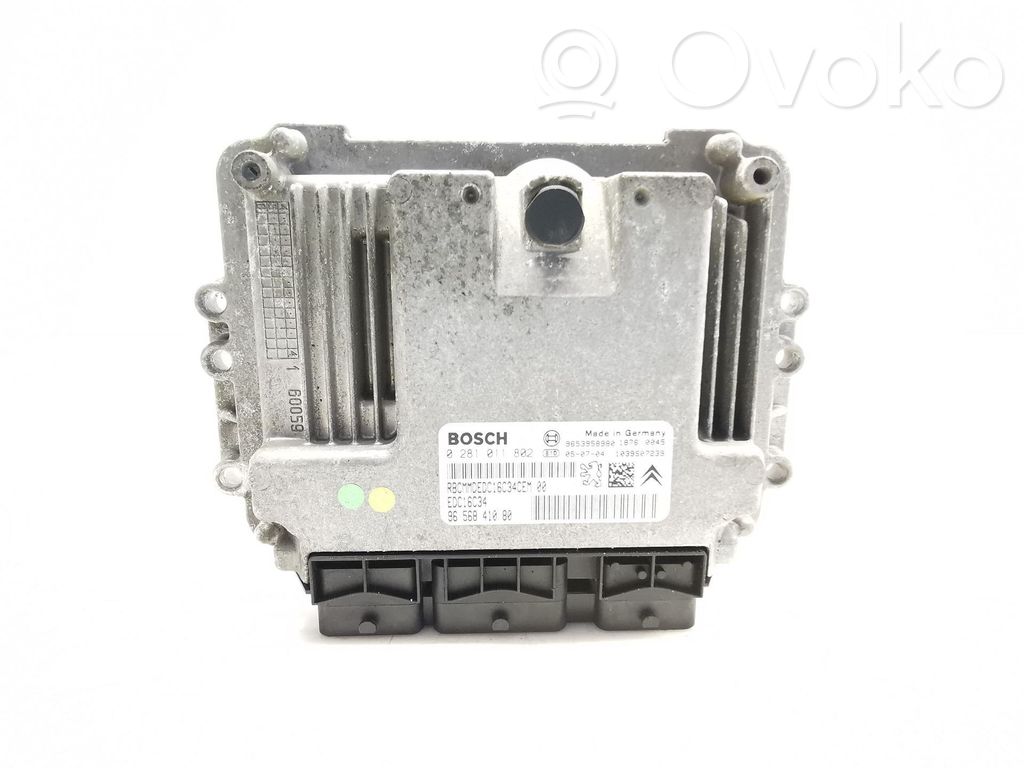 Unitate/modul de control motor   9656841080,EDC16C34,0281011802