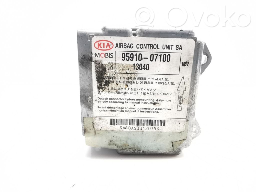 KIA Picanto Airbag control unit/module 