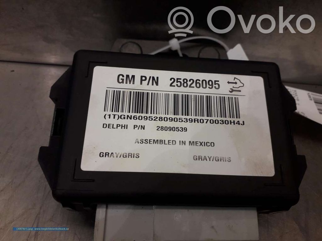 Autres unités de commande / modules   28090539,25826095