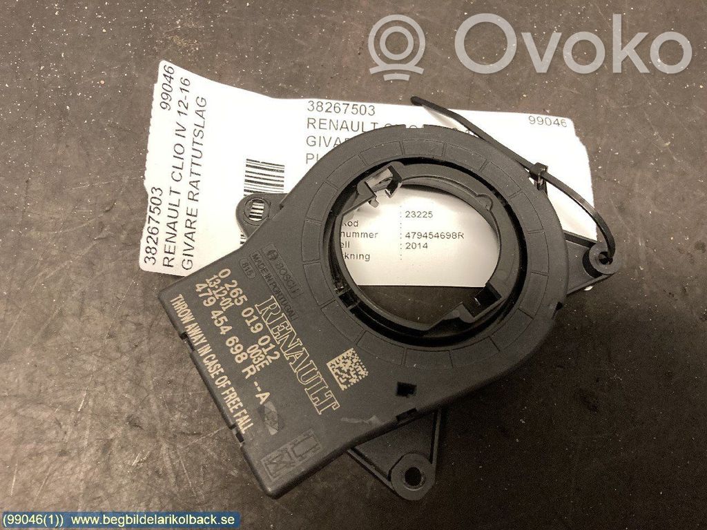 Sensor de ángulo de dirección   479454698R