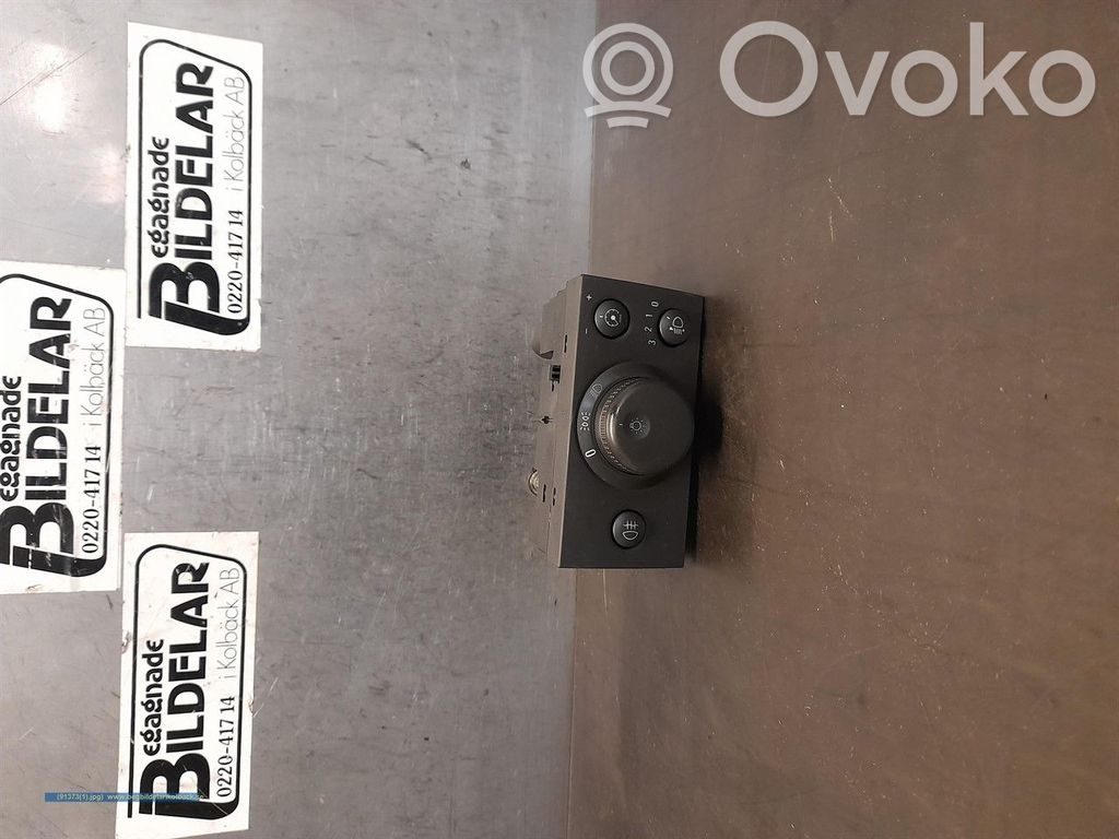 Opel Vectra C Interrupteur d’éclairage 