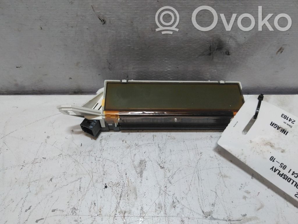 Citroen C4 I Monitori/näyttö/pieni näyttö 