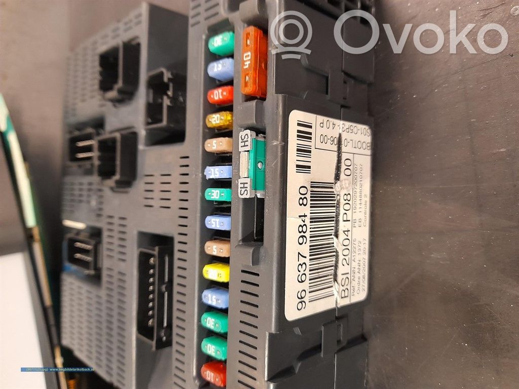 Citroen C4 I Injection control unit/module 