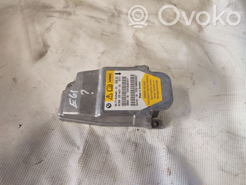BMW 5 E60 E61 Airbag control unit/module 