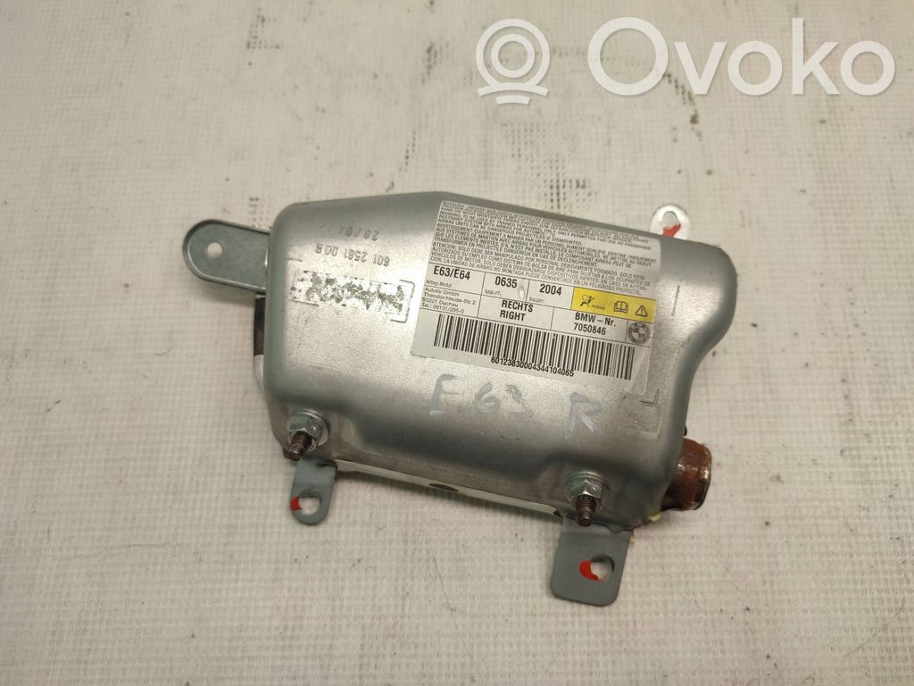 BMW 6 E63 E64 Front door airbag 