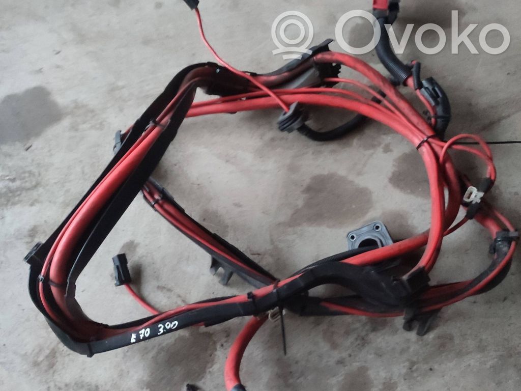 BMW X5 E70 Cable positivo (batería) 