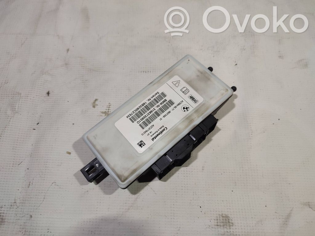 BMW 5 F10 F11 Sterownik / Moduł Airbag 