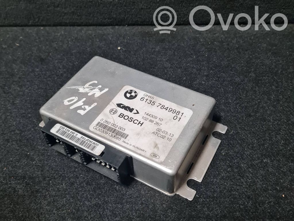 Other control units/modules   7849981,61357849981,61357850993,61357841305,61357850612,61357852630,61357854124
