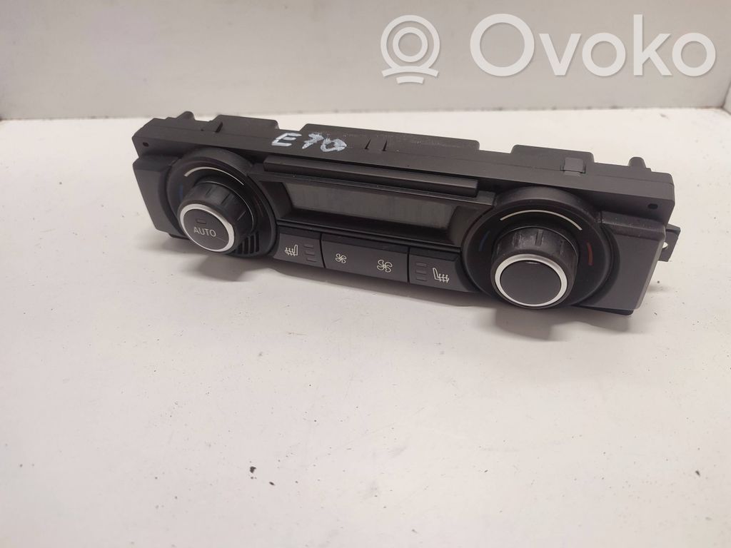 BMW X5 E70 Climate control unit 