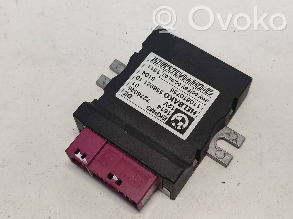 Fuel injection pump control unit/module   16147276046,16147407513,16147268028,16147218339,16147229173,16147263392