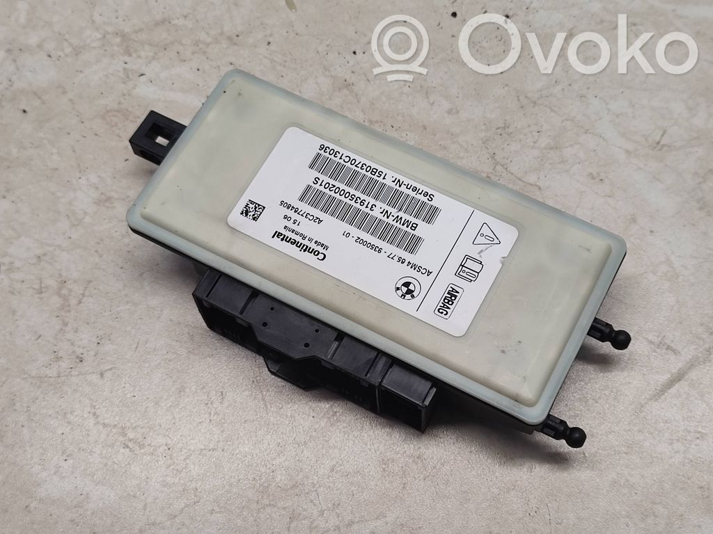 BMW X3 F25 Module de contrôle airbag 