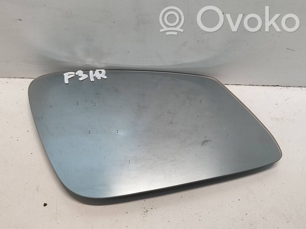 BMW 3 F30 F35 F31 Spoguļa stikls 