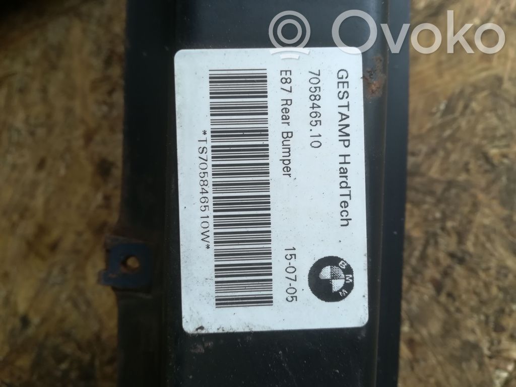 BMW 1 E81 E87 Balkis galinio bamperio 