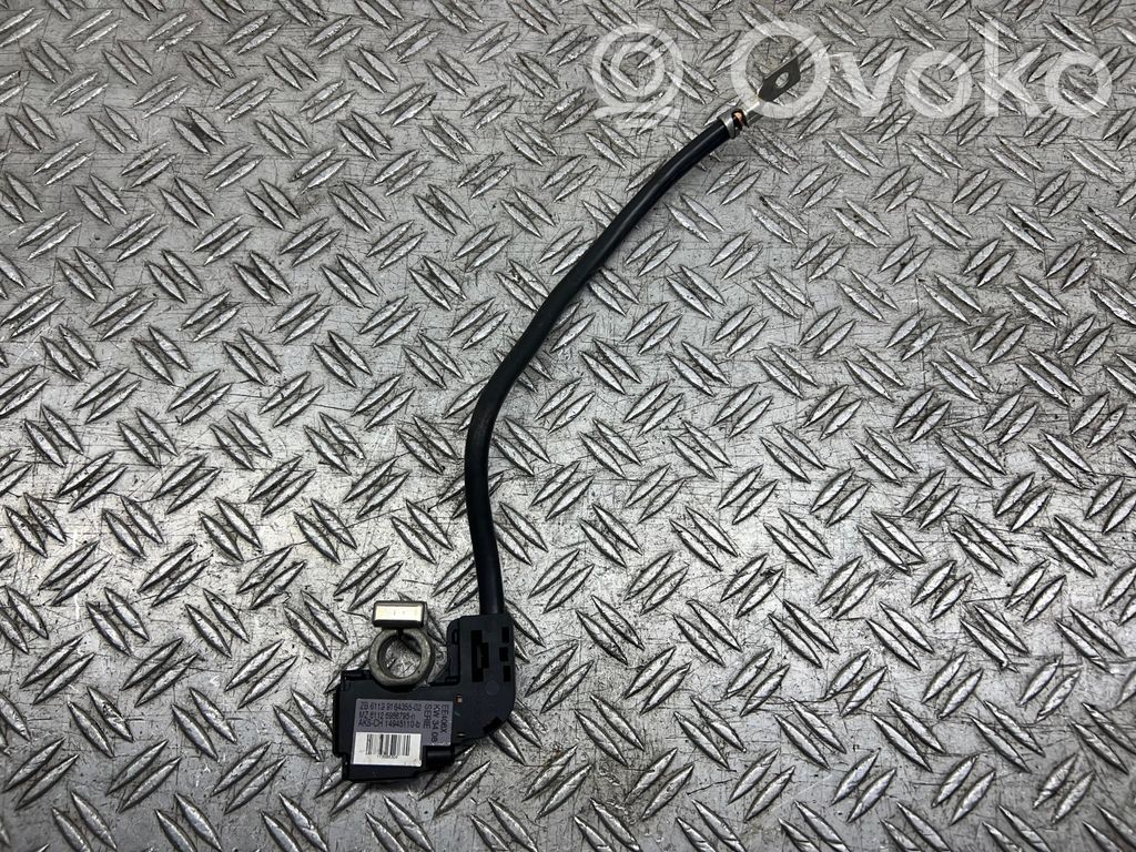 BMW 1 E81 E87 Cablu cu bornă negativă (baterie) 