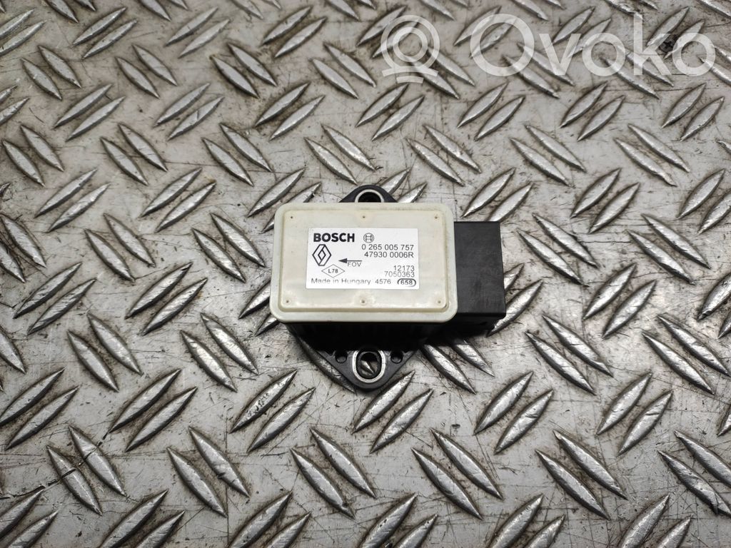 Nissan Qashqai+2 Sensor ESP de aceleración de frecuencia del intermitente 