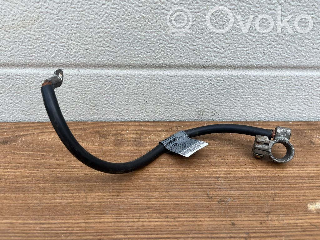 Mercedes-Benz S W220 Negative earth cable (battery) 