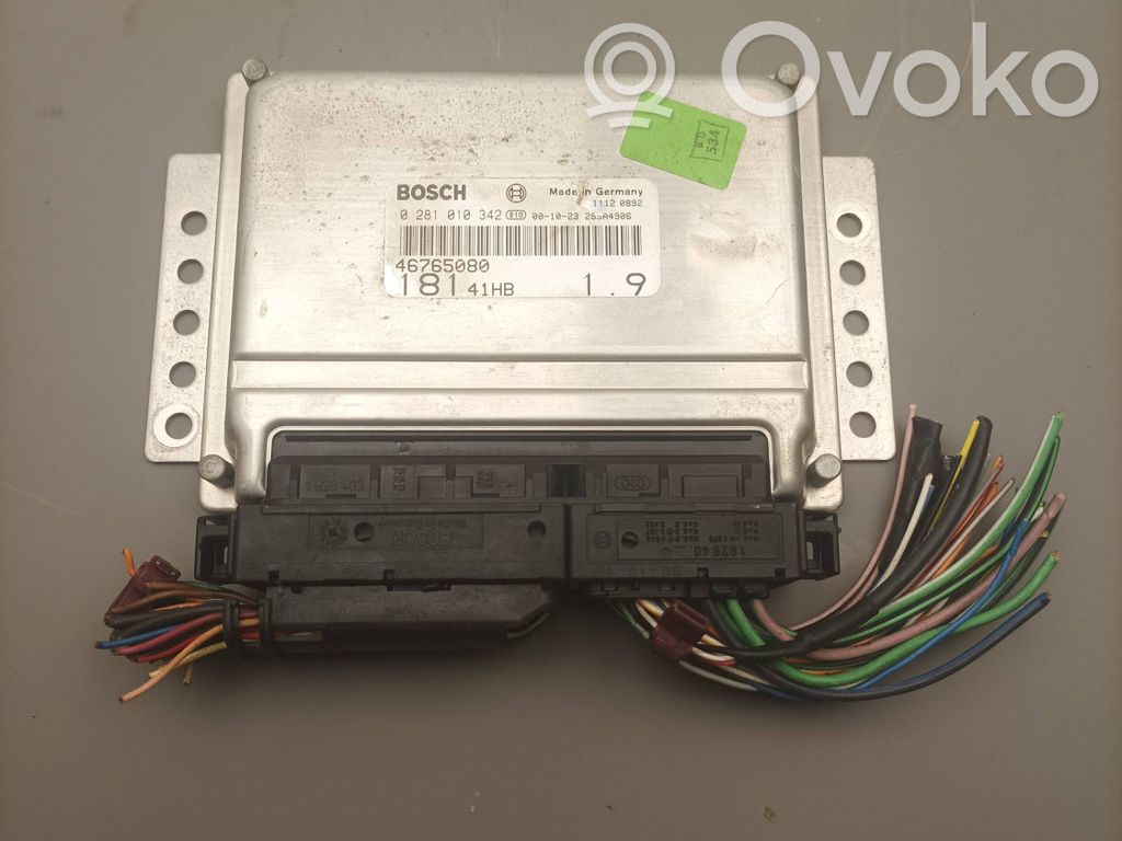 Fiat Marea Engine control unit/module 
