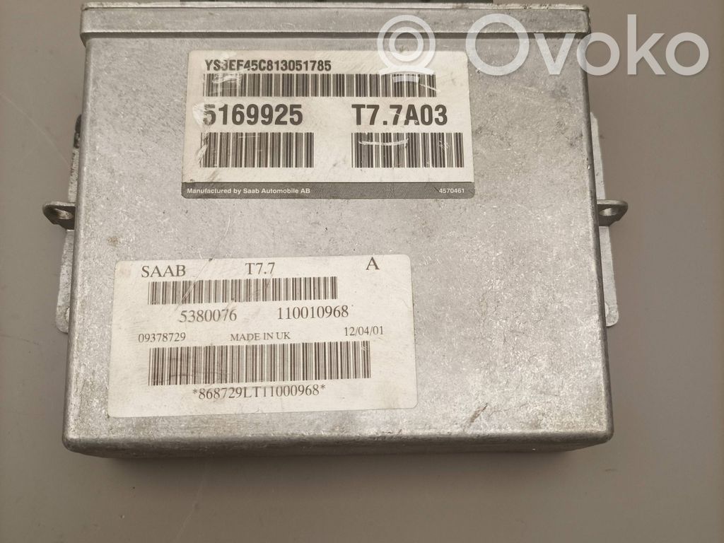 Saab 9-5 Engine control unit/module 