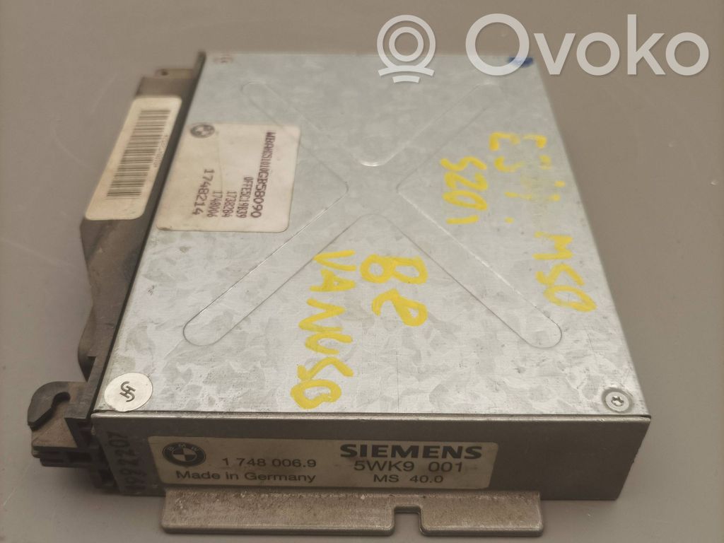 Engine control unit/module ECU   17480069,5WK9001