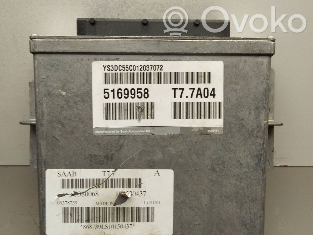 Saab 9-5 Airbag control unit/module 