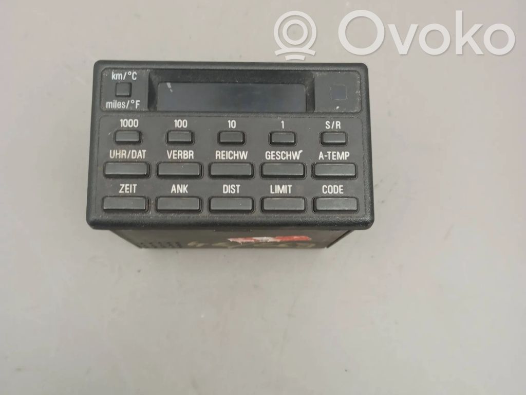 BMW 7 E32 On-board computer control switch 