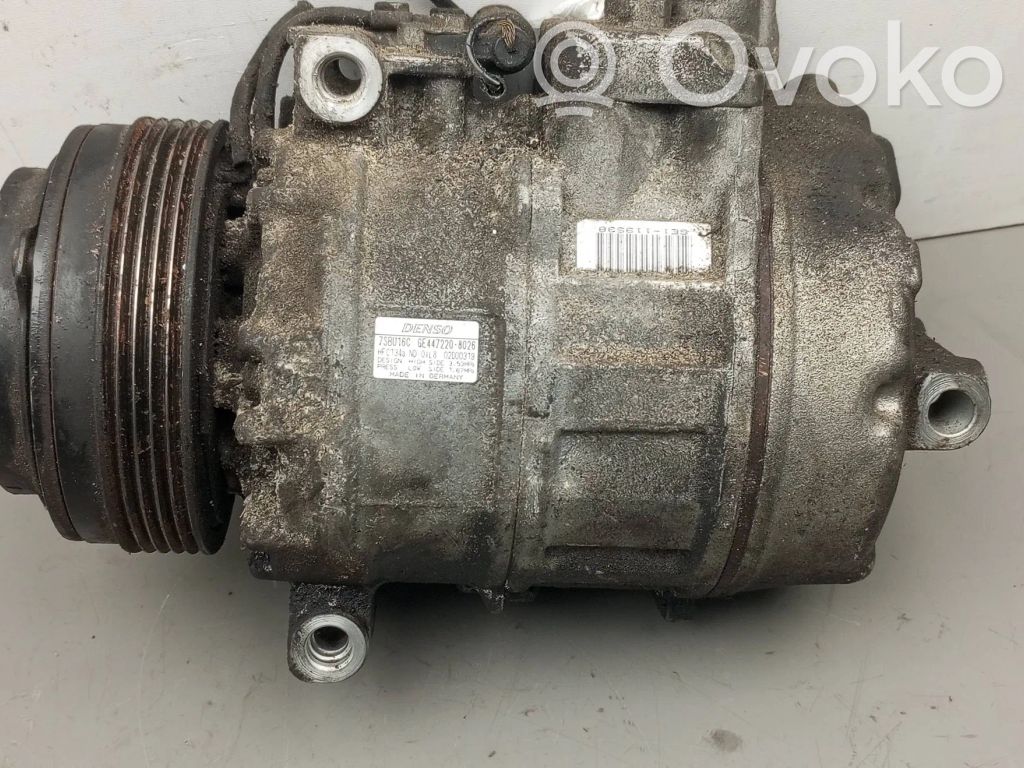 Ilmastointilaitteen kompressorin pumppu (A/C)   7SBU16C,GE4472208026,02D00319