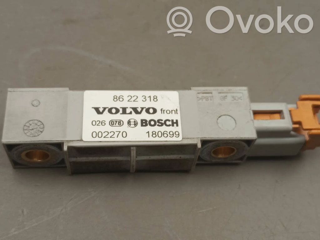 Volvo S80 Airbag deployment crash/impact sensor 
