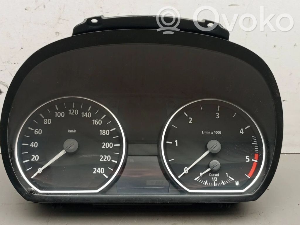 BMW 1 E81 E87 Speedometer (instrument cluster) 