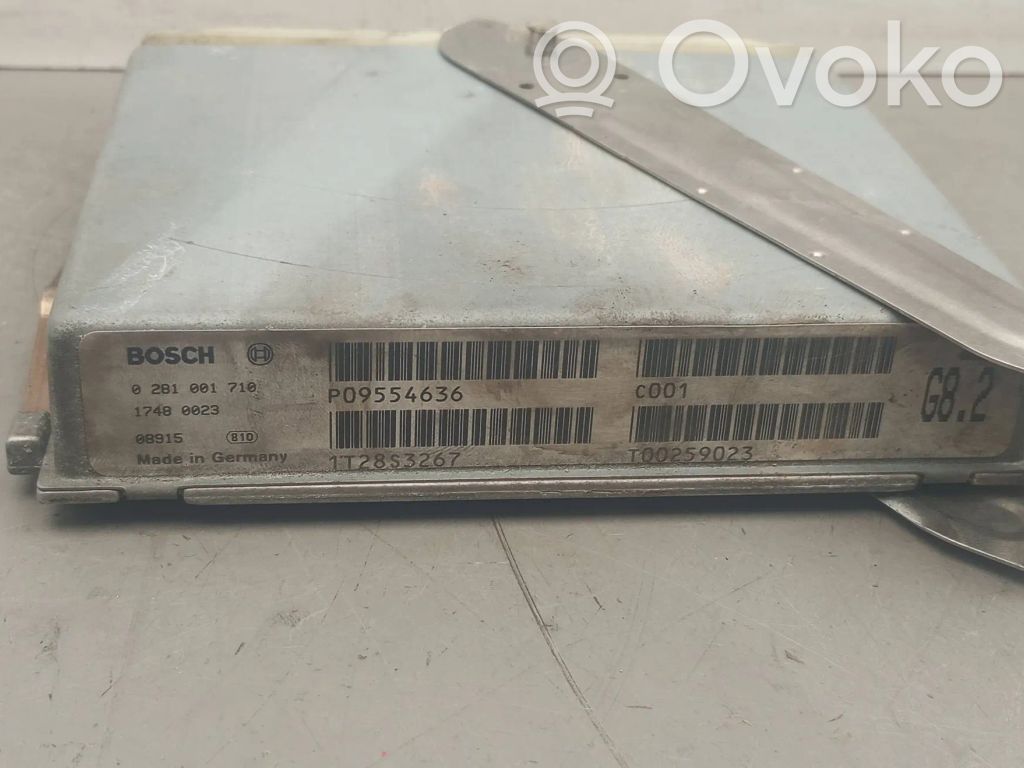Engine control unit/module   0281001710,17480023,P09554636