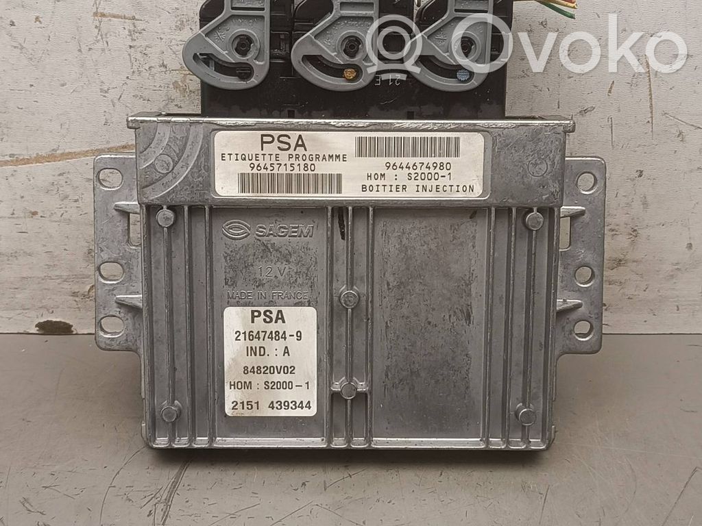 Citroen C5 Engine control unit/module 