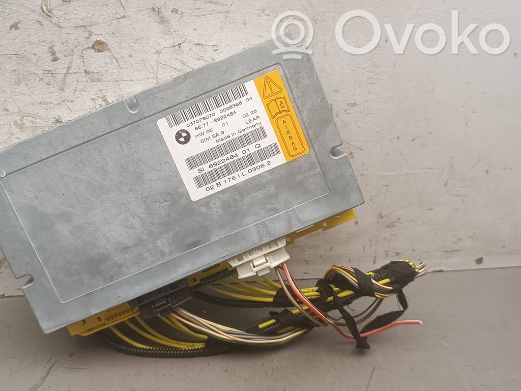Unidad de control/módulo del Airbag   6922464