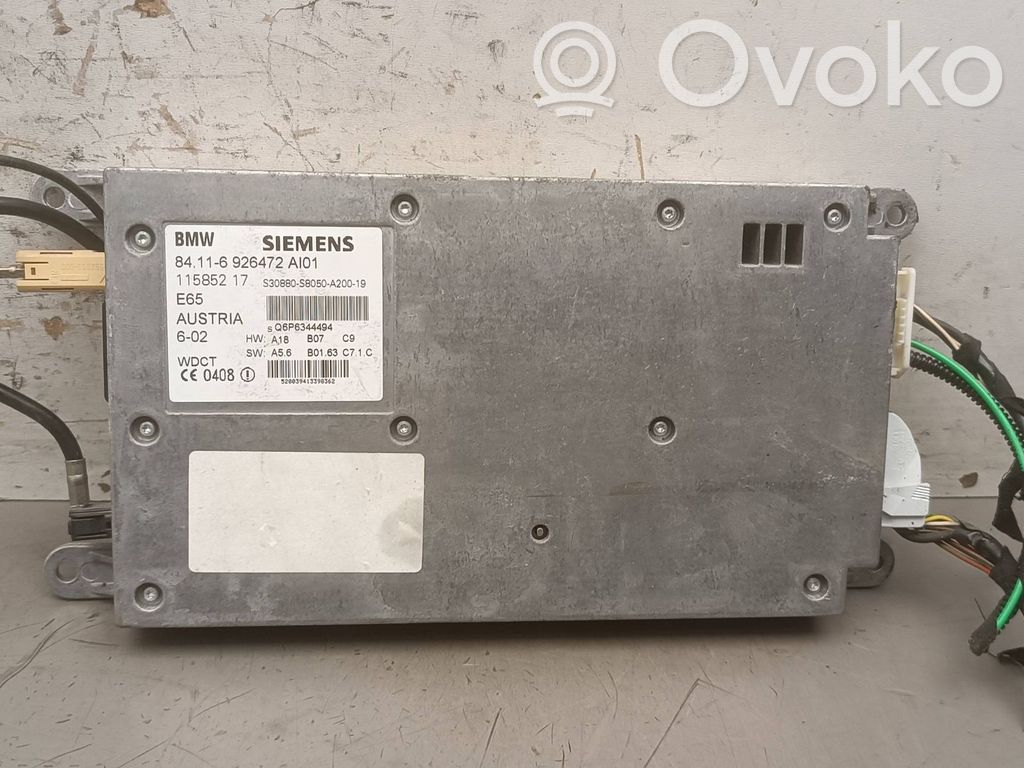 Steuergerät Autotelefon   6926472,S30880S80500,Q6P6344494