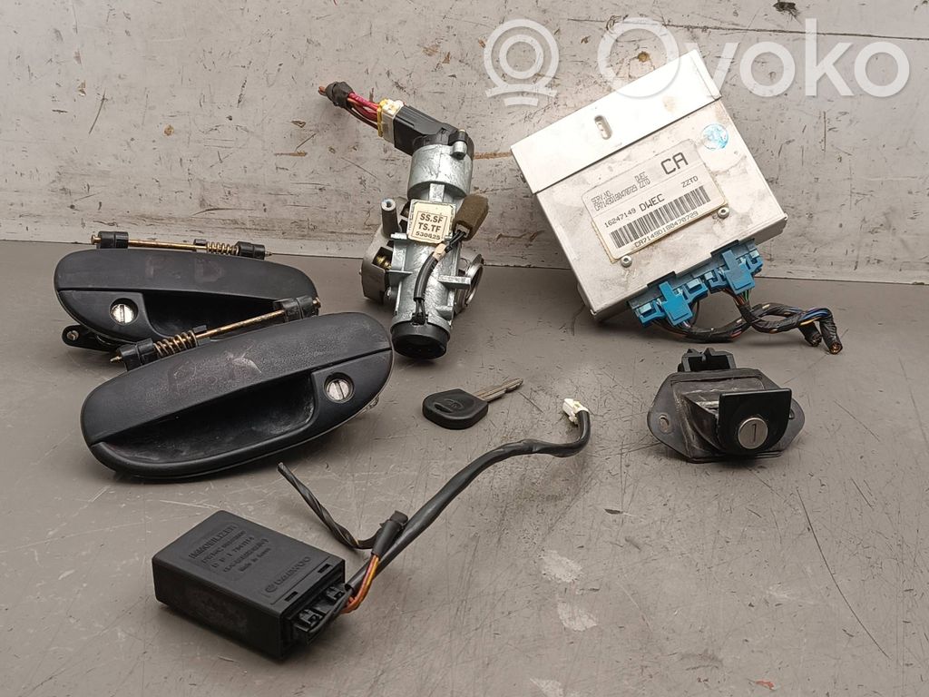 Daewoo Lanos Engine ECU kit and lock set 