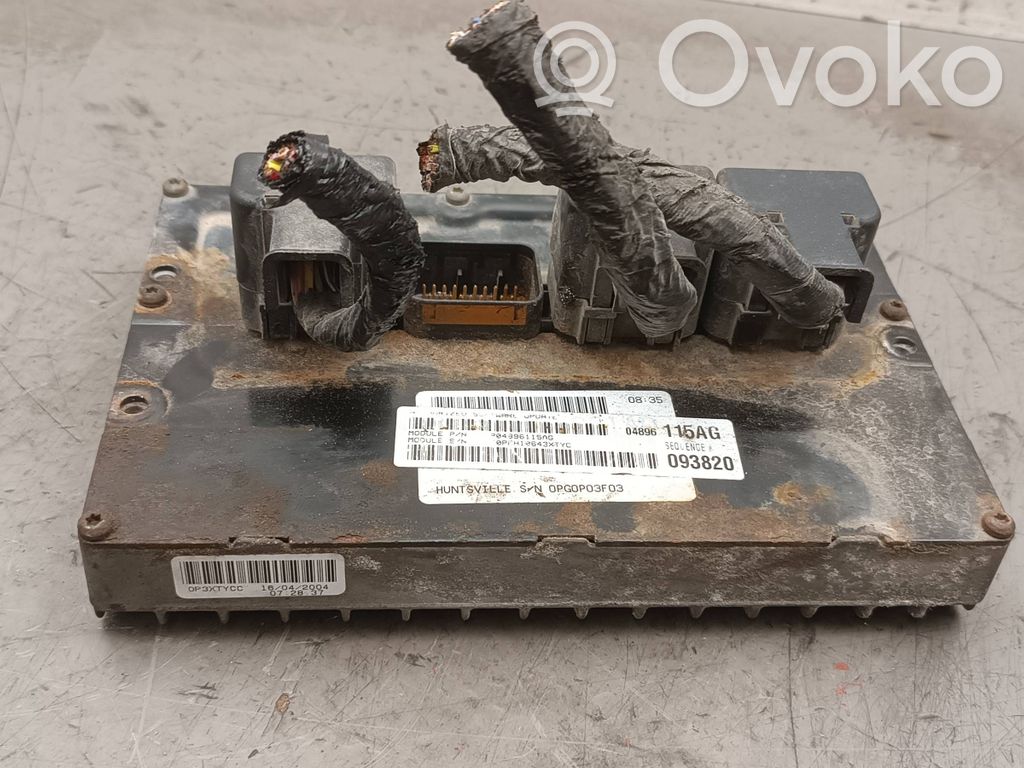 Chrysler Sebring (ST-22 - JR) Engine control unit/module 