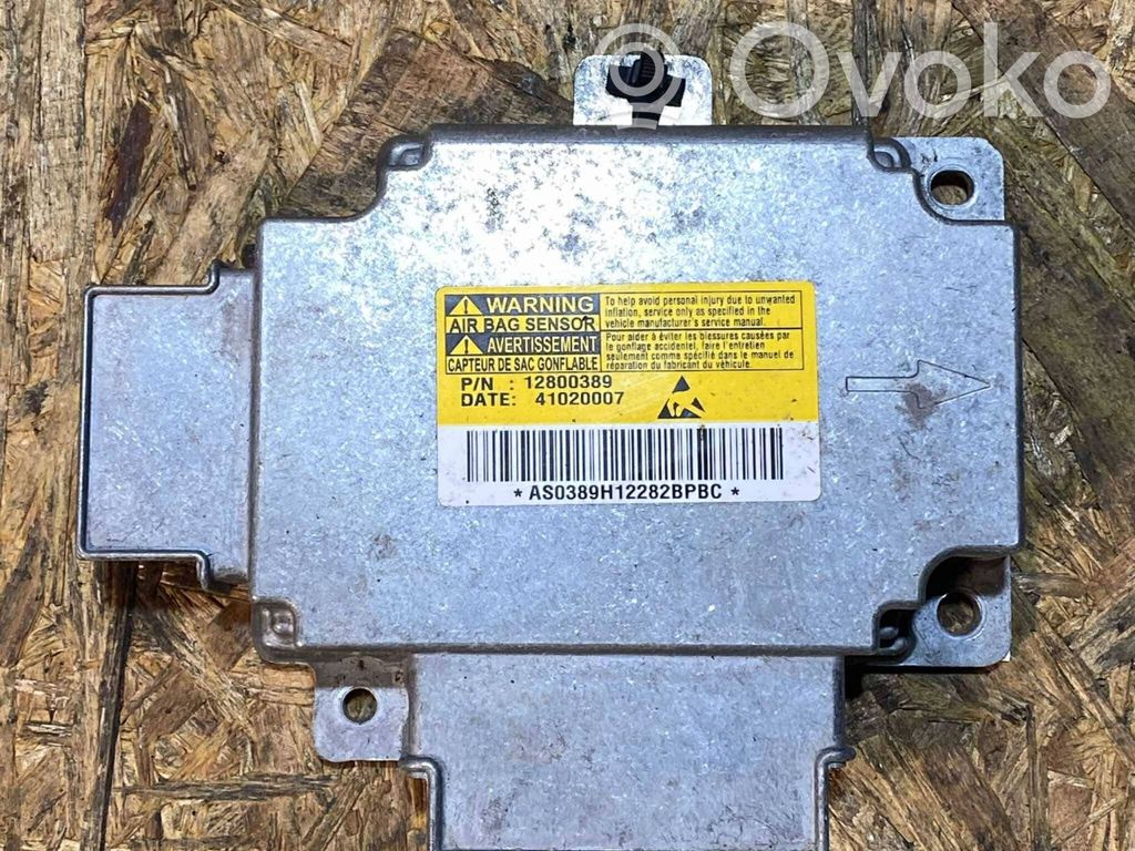 Sterownik / Moduł Airbag   12800389,41020007,AS5387H122B2PBC