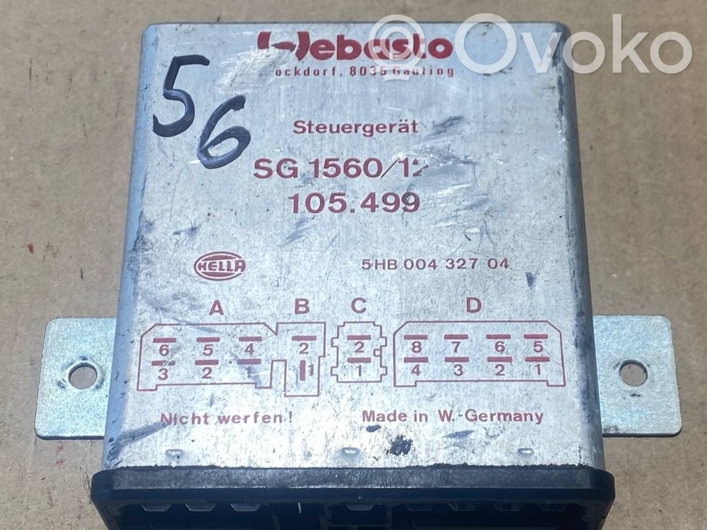 Mercedes-Benz E W124 Sterownik / Moduł Webasto 
