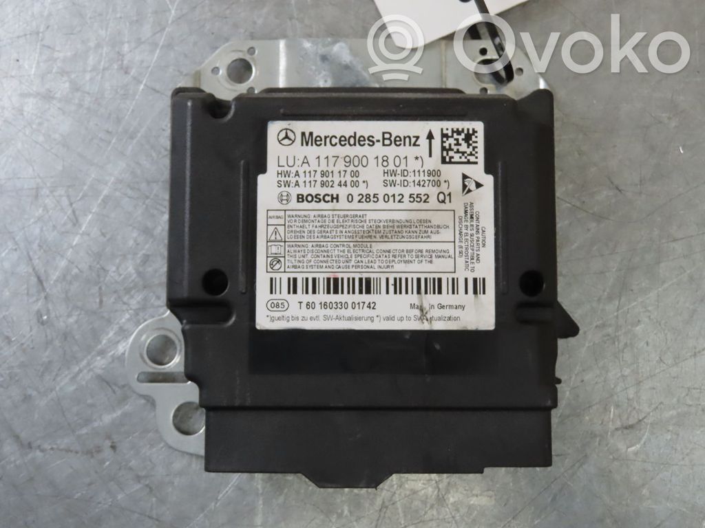 Renault Clio III Sterownik / Moduł Airbag 
