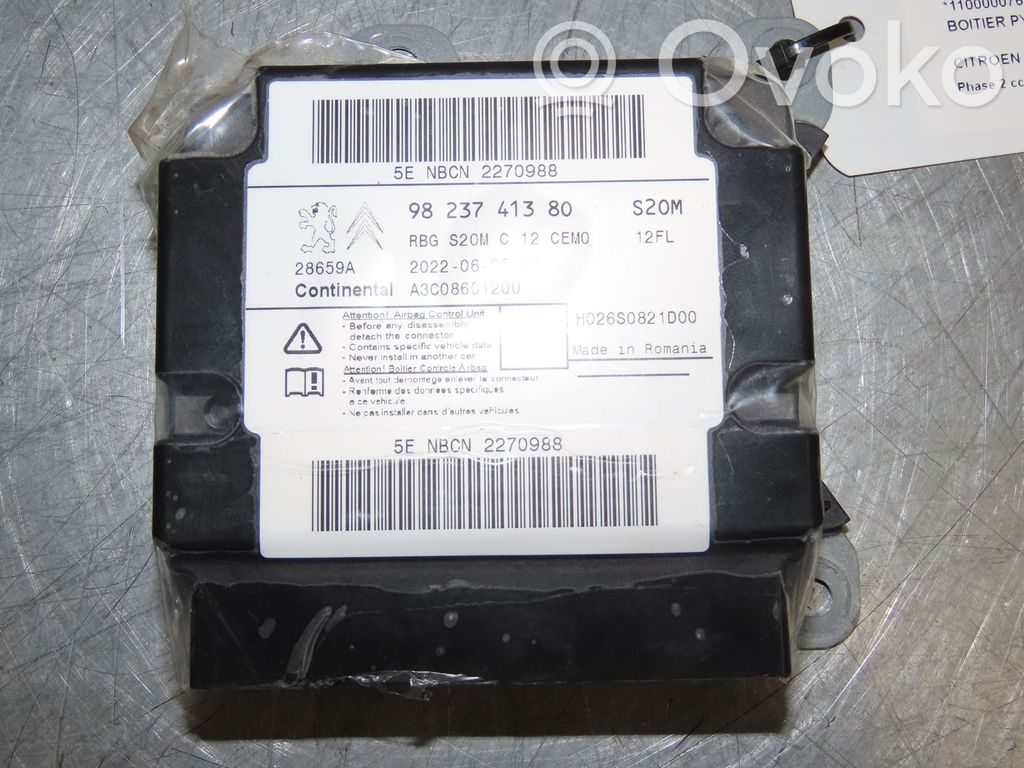 Citroen C3 Airbag control unit/module 