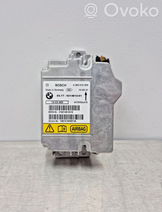BMW 1 E82 E88 Unidad de control/módulo del Airbag 