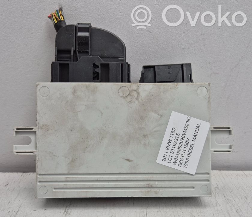 BMW 1 E82 E88 Convertible roof control unit 