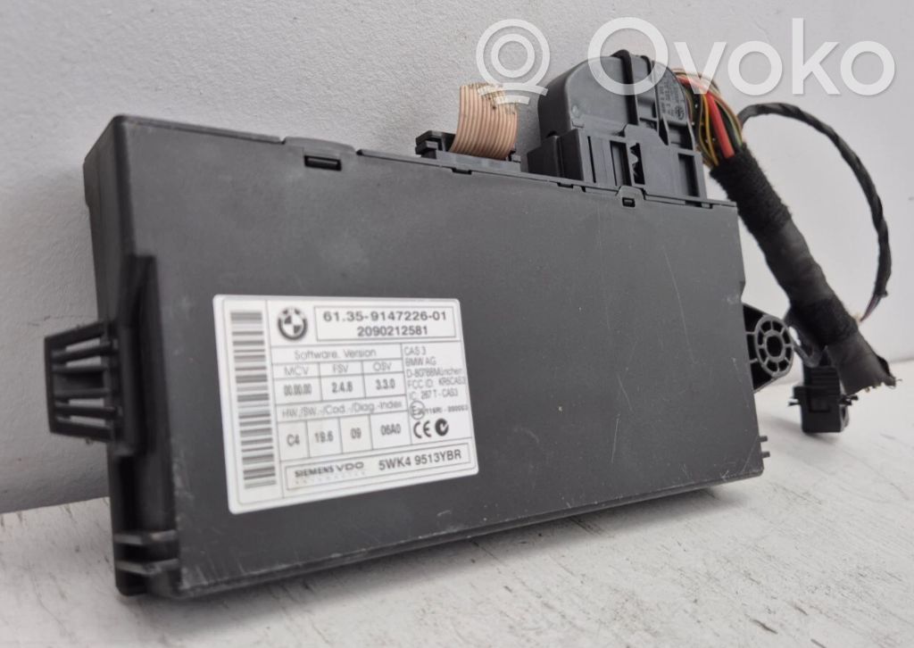 BMW 5 E60 E61 Kit cu ECU motor și set închidere uși 