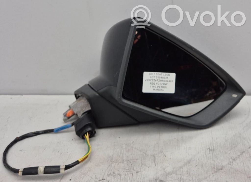 Seat Leon (5F) Manualne lusterko boczne drzwi przednich 