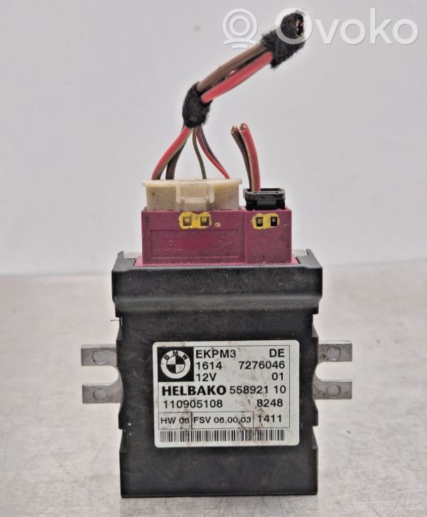 Fuel injection pump control unit/module   16147276046,16147276046,7276046,110905108,1614727604601,55892110,727604601