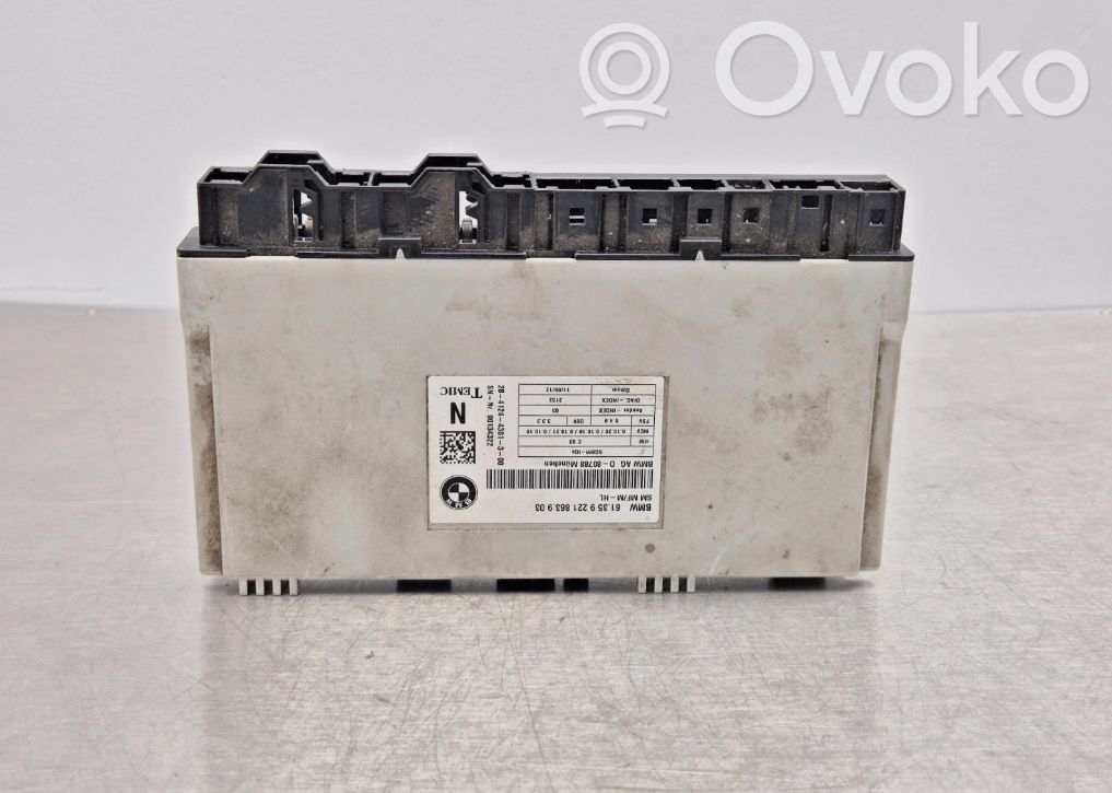 BMW X6 E71 Seat control module 