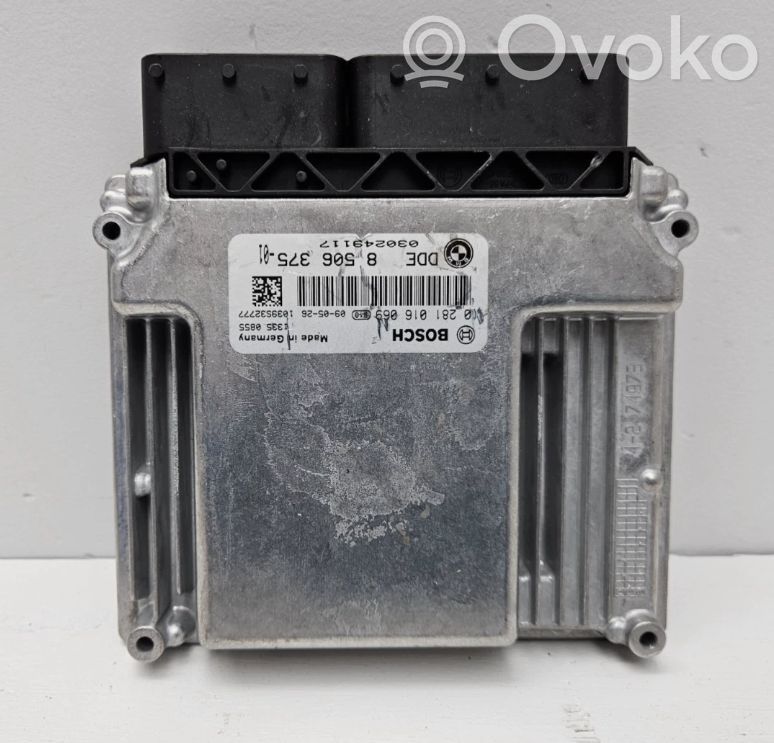 Engine control unit/module   DDE8506375,DDE8506375,DDE8506375,0281016069,8506375