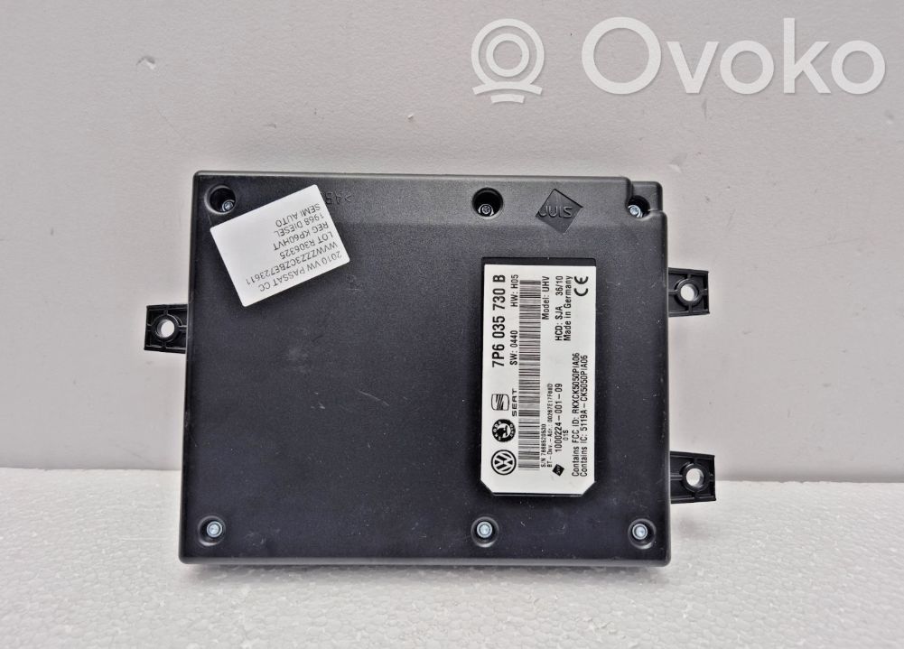 Volkswagen PASSAT CC Bluetooth control unit module 
