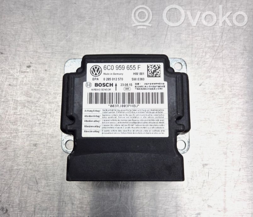 Skoda Rapid (NH) Airbag control unit/module 