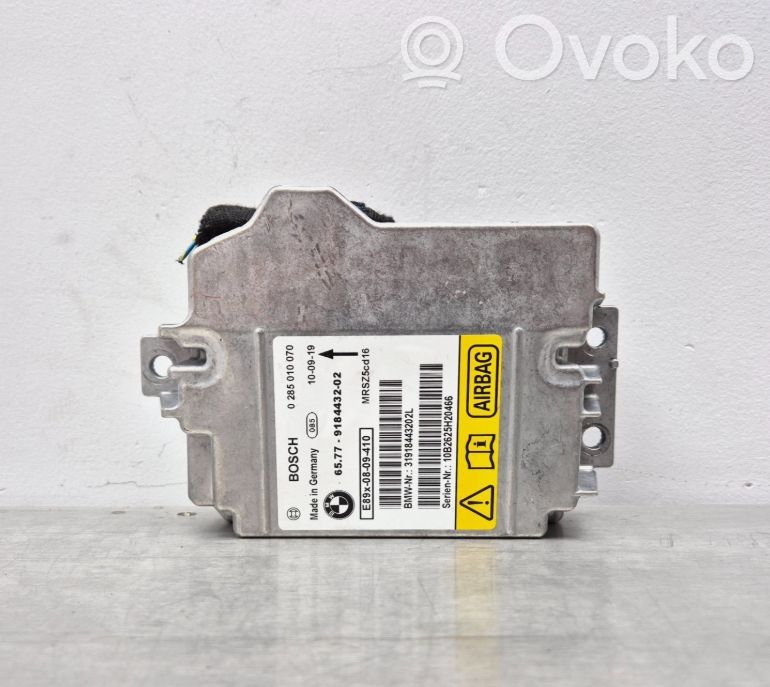 Module de contrôle airbag   65779184432,65779184432,9184432,0285010070,31918443202L,MRSZ5CD16